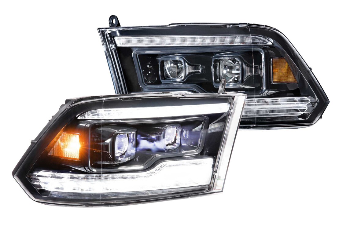 Dodge Ram 1500 2015 Morimoto XB LED Headlights HR LF520 ASM